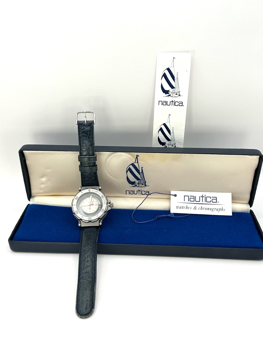 Vintage Nautica Compass Watch RARE